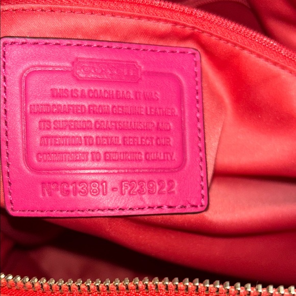 Coach Daisy Spectator Leather Emma Tote Bag - Picture 14 of 16